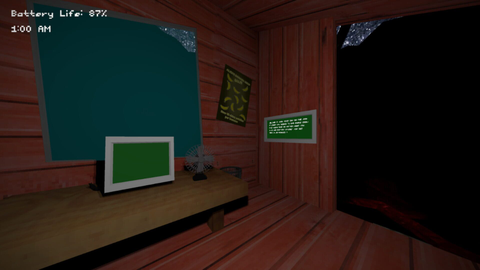 Five Nights At Monkeys: Flat Mode screenshot 4