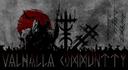 Discovery splash banner for Valhalla Community Discord server