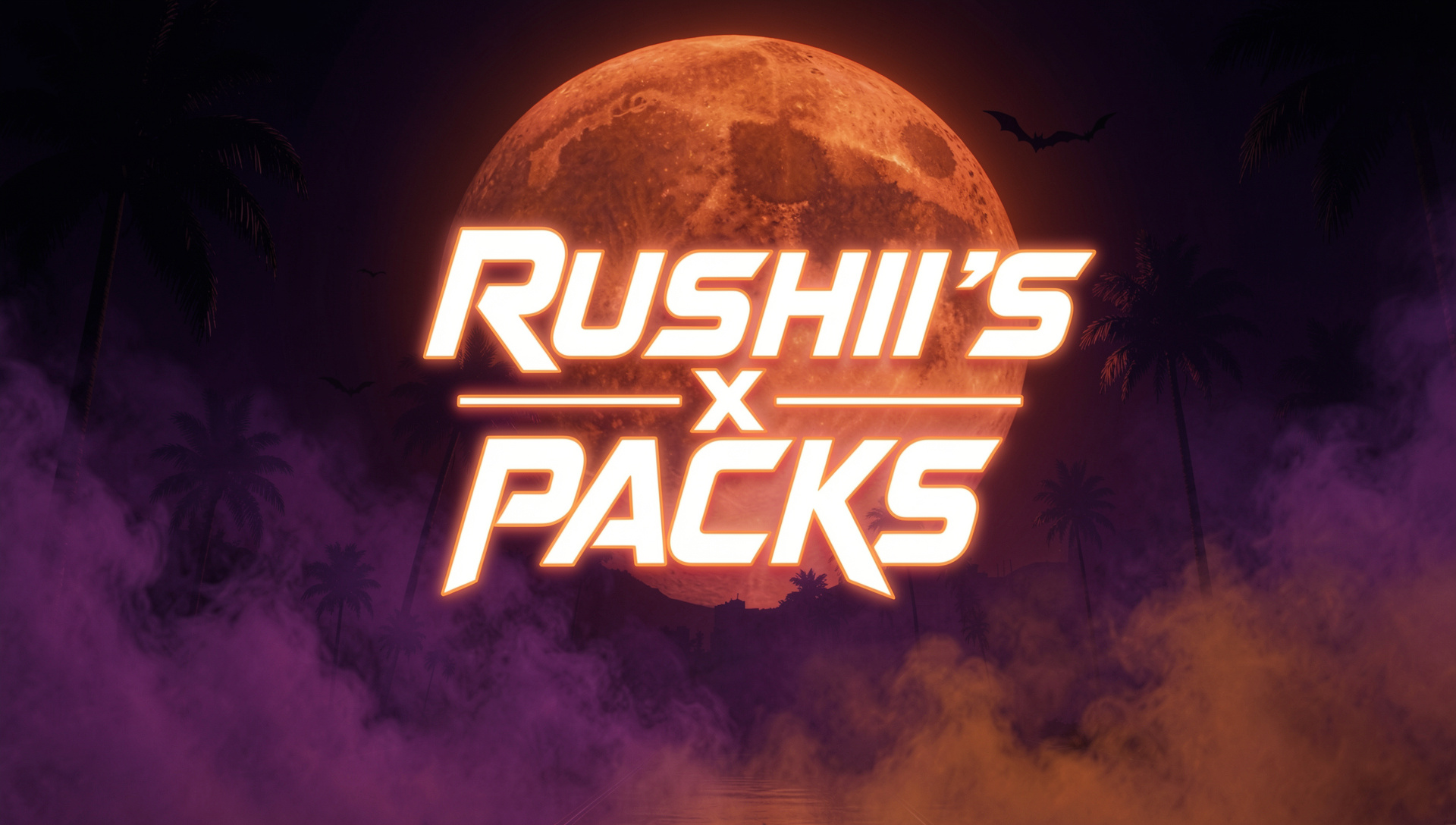 Discovery splash banner for Rushii’S x Packs Discord server