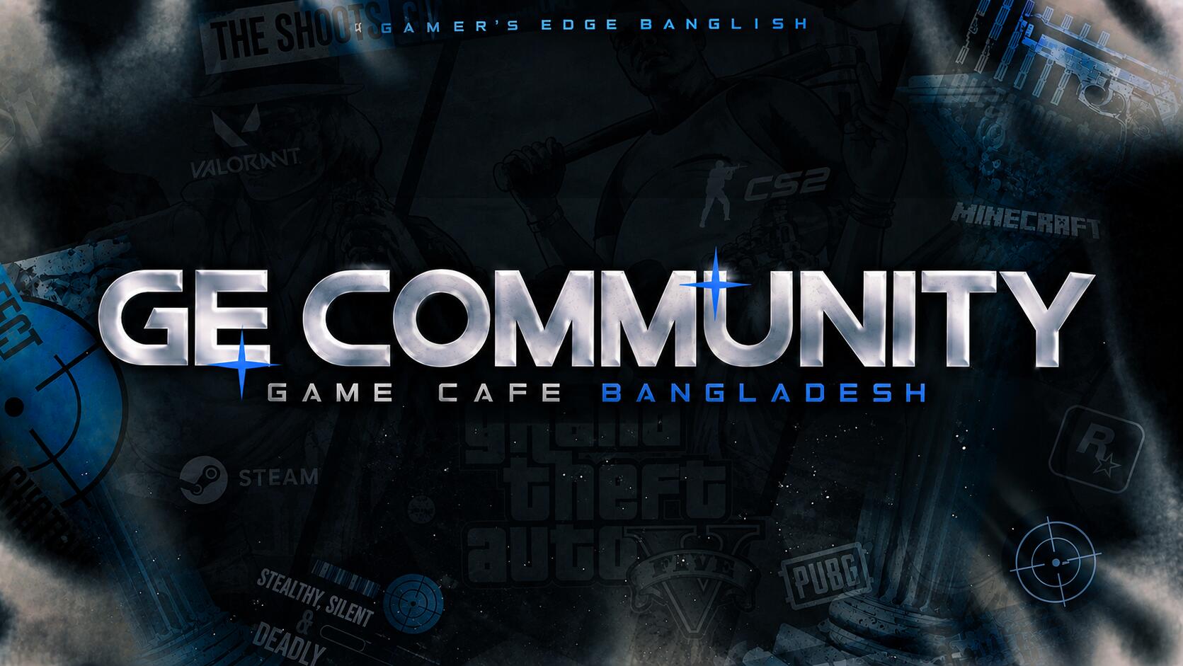 Discovery splash banner for Gamer's Edge Discord server