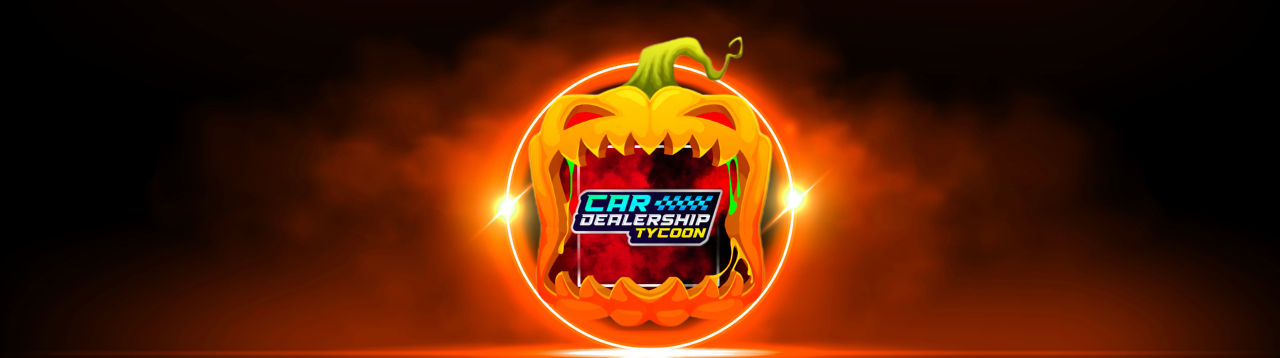 Discovery splash banner for Car Dealership Tycoon Discord server