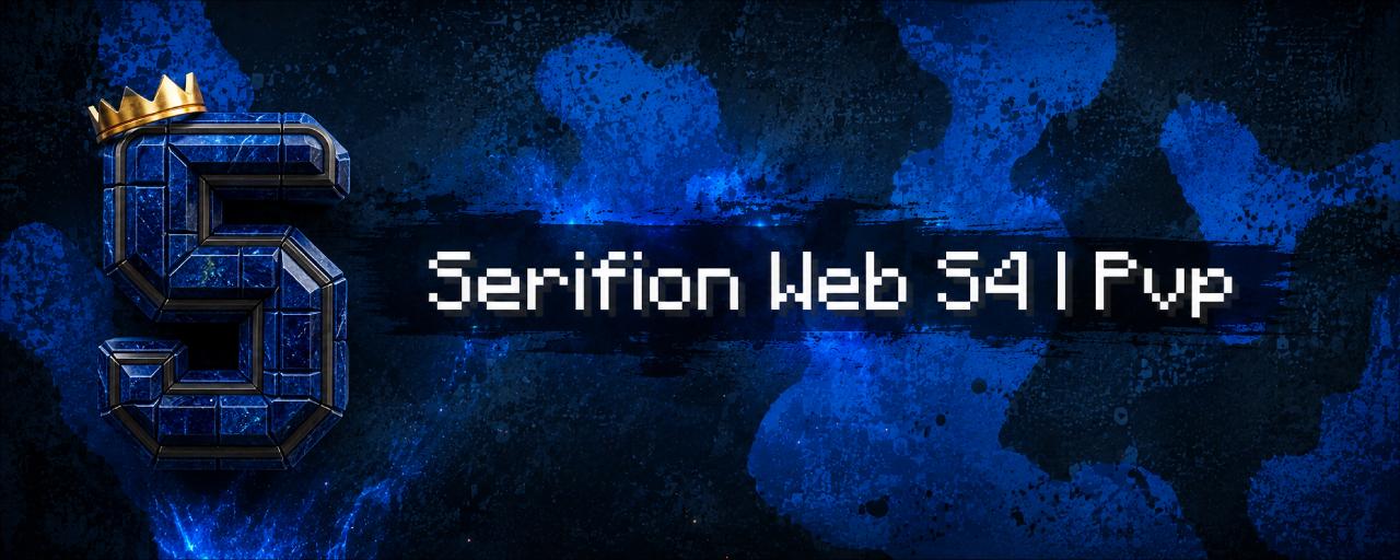 Discovery splash banner for Serifion Web S4 | Pvp-Lifesteal Discord server
