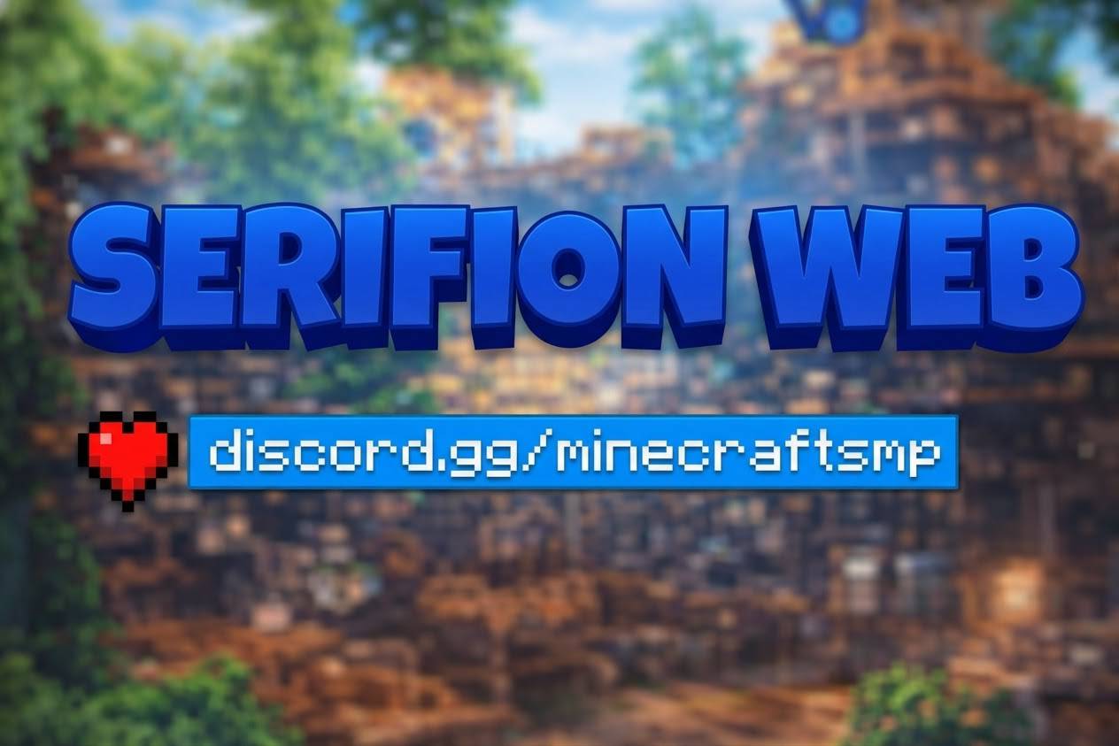 Discovery splash banner for Serifion Web | Pvp-Lifesteal Discord server