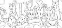 Discovery splash banner for Comfy Space! 馃巸 Discord server