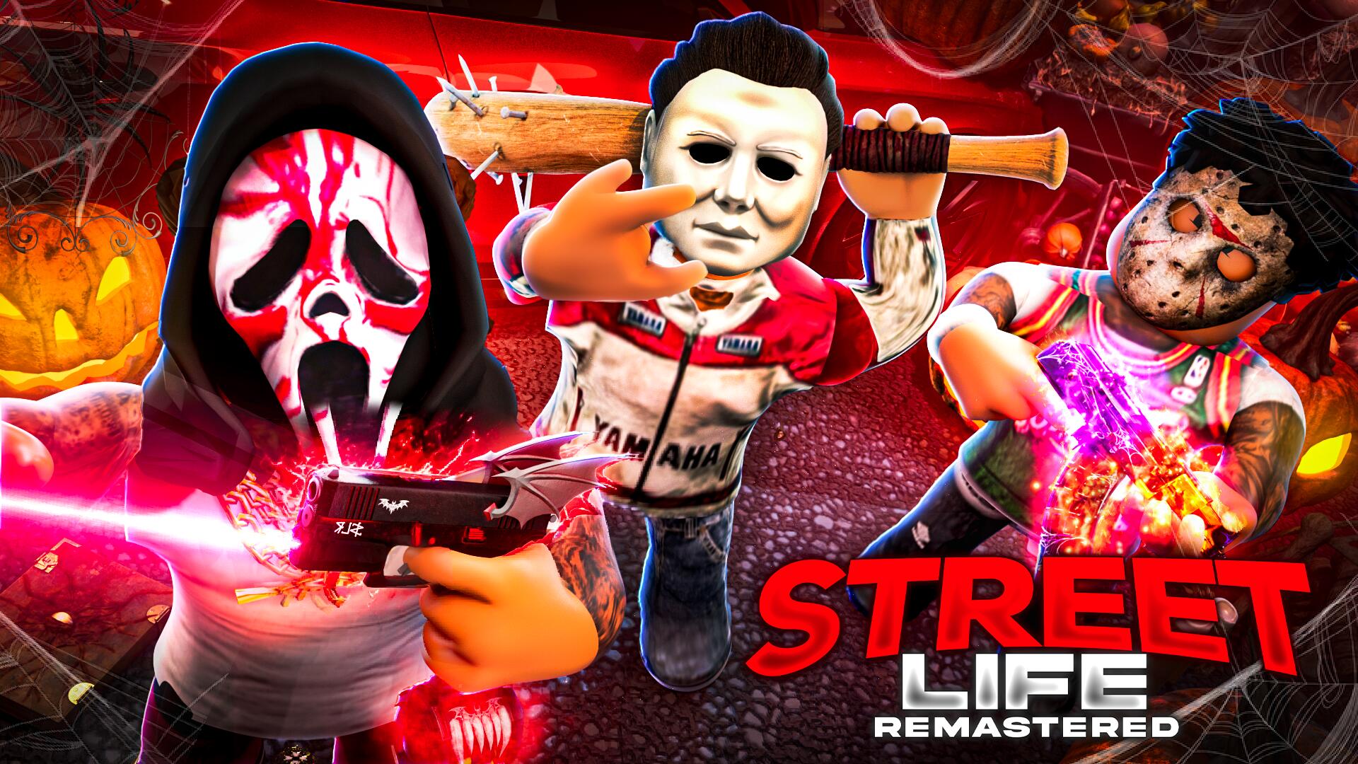 Discovery splash banner for Street Life Remastered 🎃 Discord server
