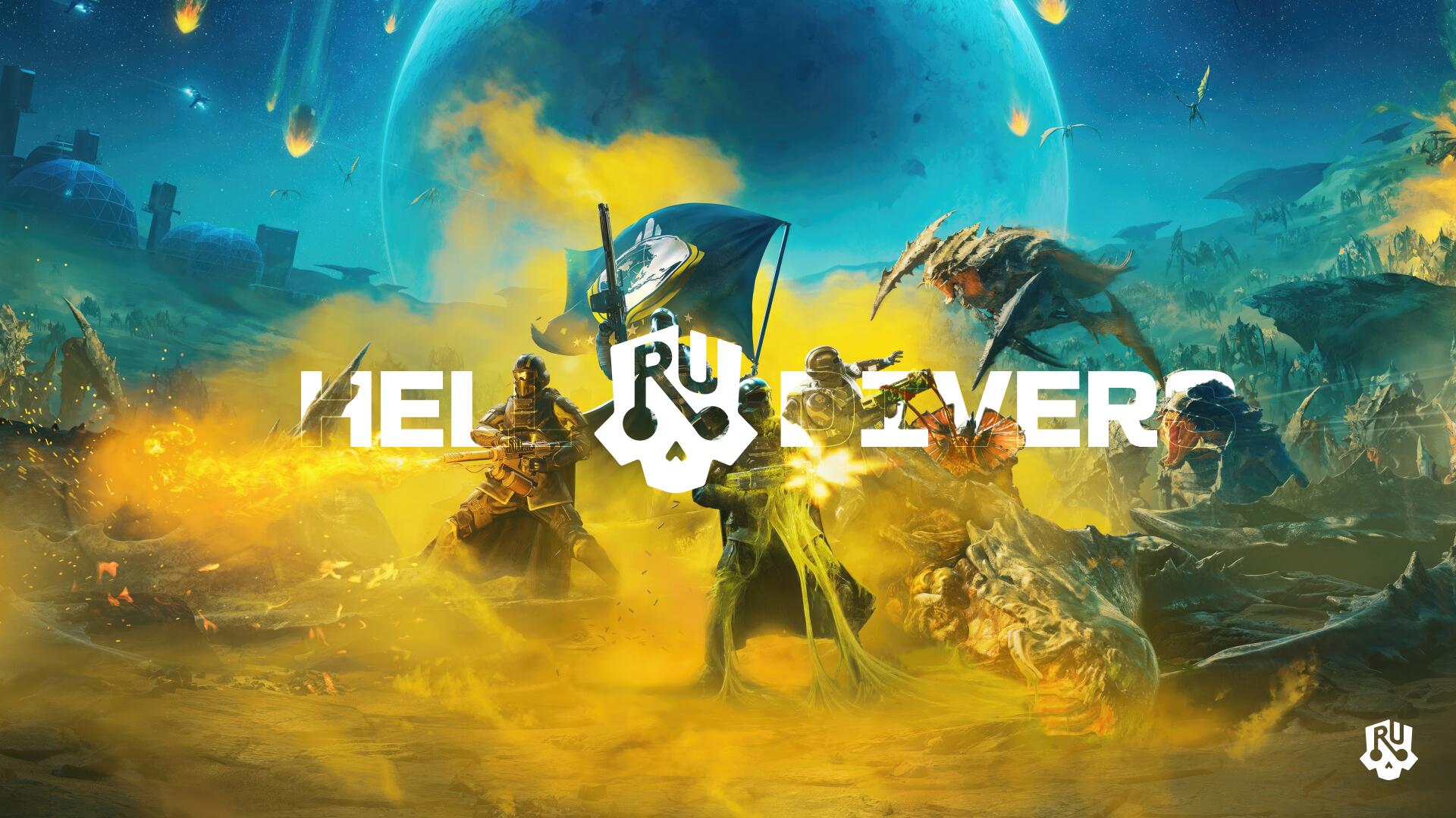Discovery splash banner for HELLDIVERS™ 2 RU Discord server