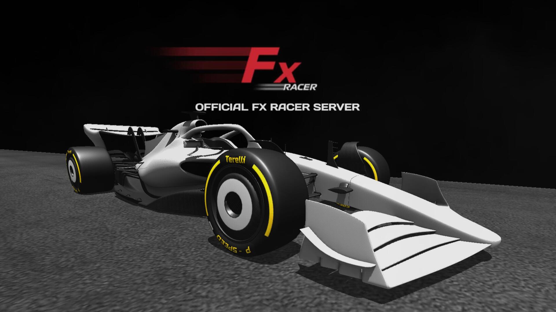 Discovery splash banner for Fx Racer Official Community Discord server