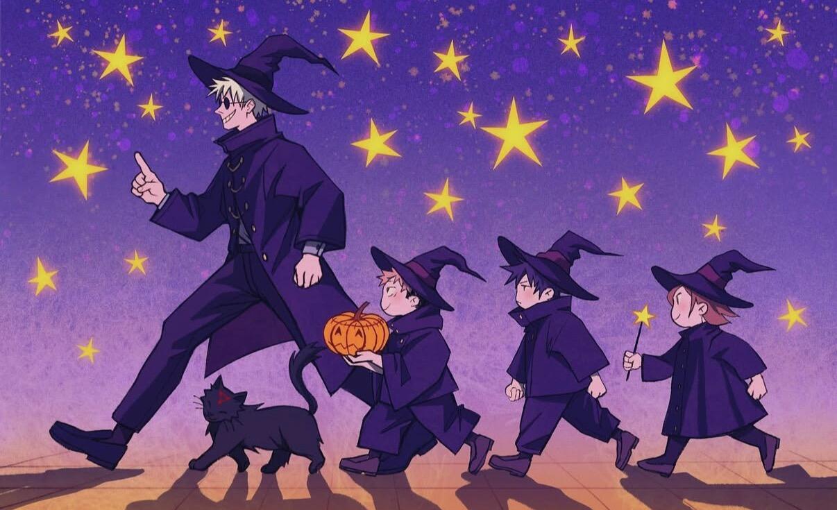 Discovery splash banner for Malevolent Shrine - Halloween Event Discord server