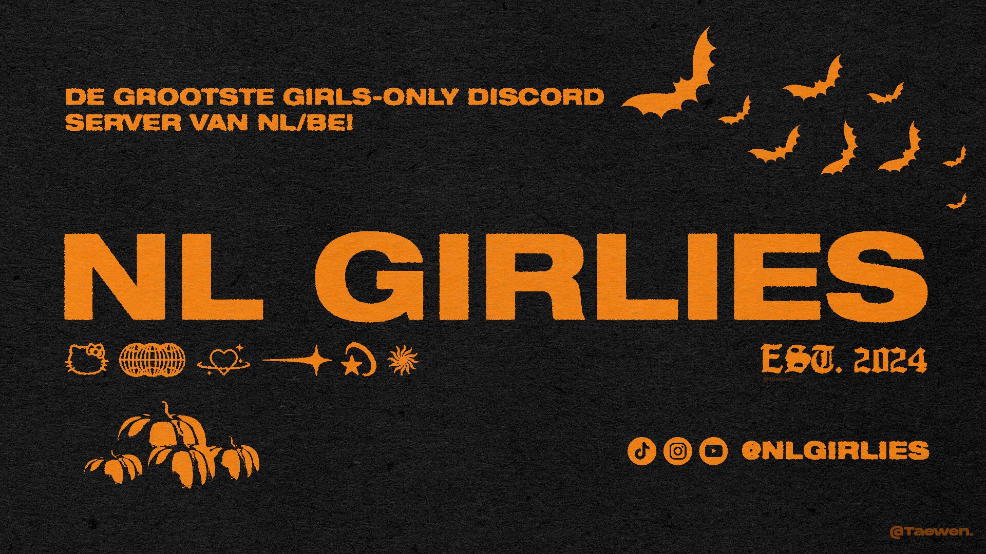 Discovery splash banner for NL Girlies Discord server