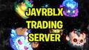 Discovery splash banner for Blox Fruits Trading Server Discord server