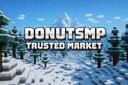 Discovery splash banner for 5B RN | DonutSMP Trusted Market Discord server