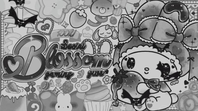 Discovery splash banner for rip blossom Discord server