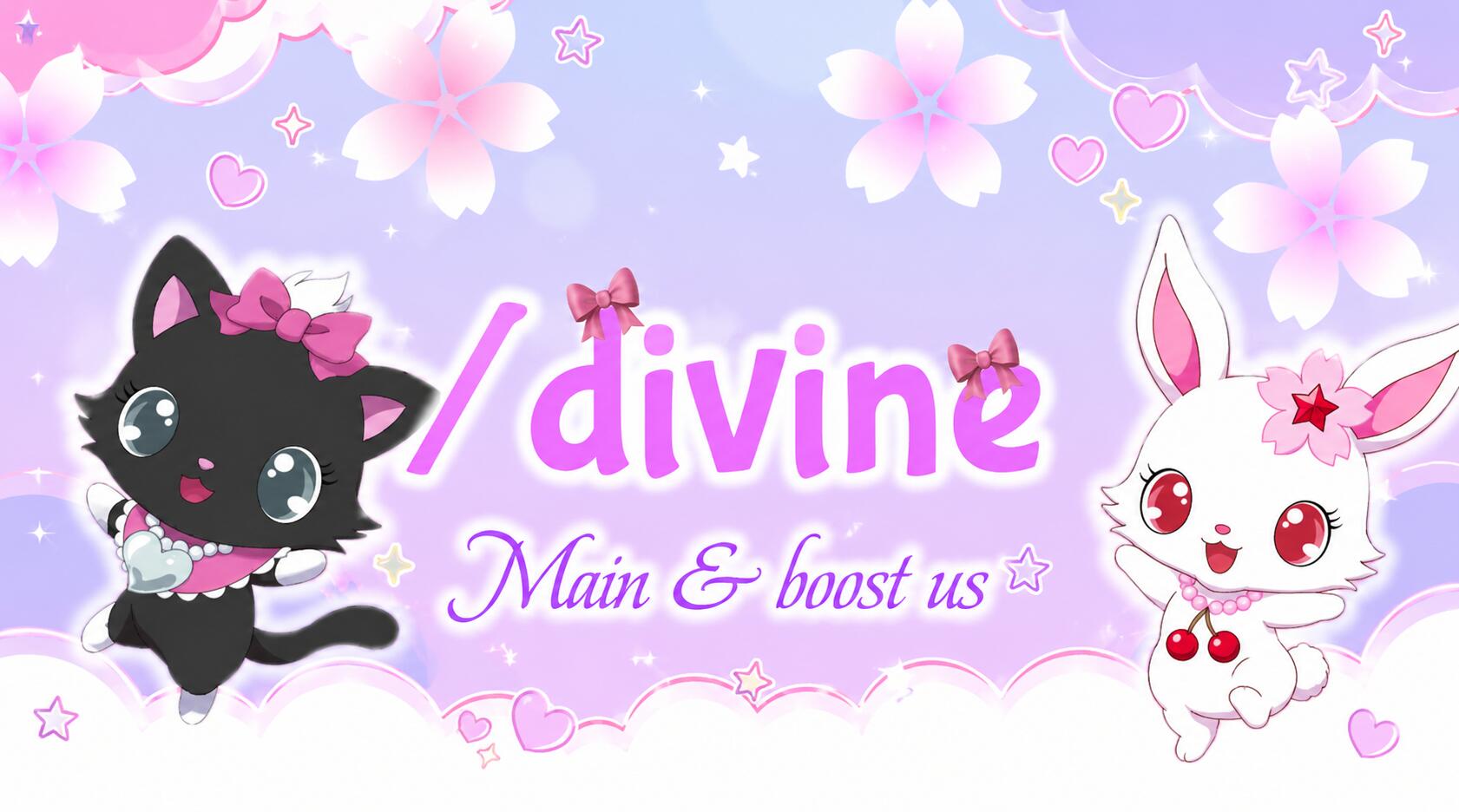 Discovery splash banner for ʚㆍdivin𝑒ㆍ੭ৎㆍ Discord server