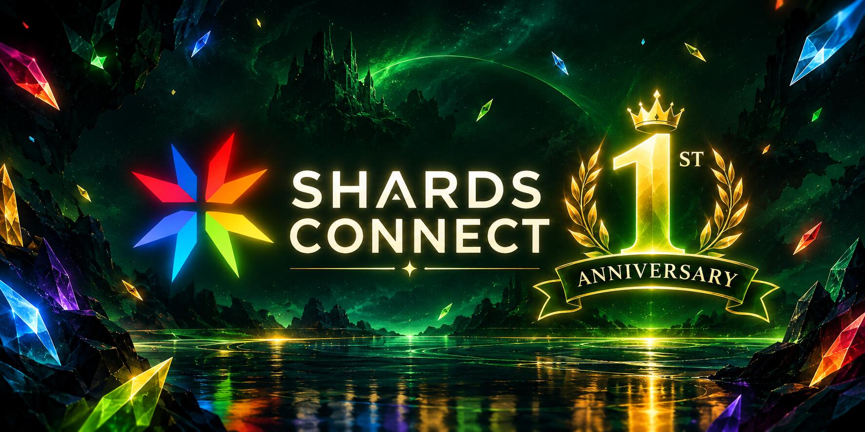 Discovery splash banner for ⟆ᕼᗩᖇᗪ⟆ ᑕ〇ᑎᑎᕮᑕƬ (1st Anniversary) Discord server