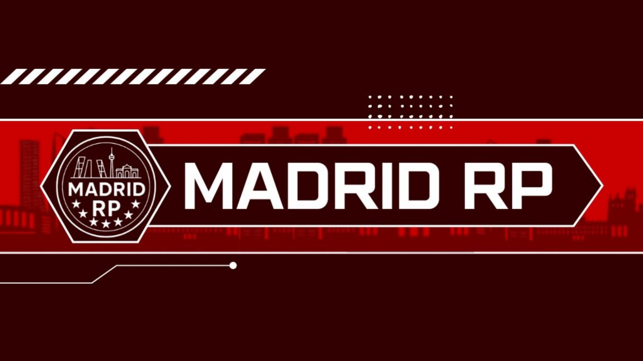 Discovery splash banner for Madrid RP Discord server