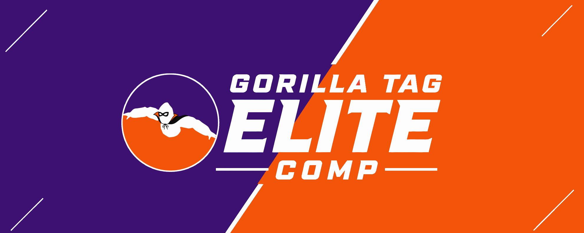 Discovery splash banner for Gorilla Tag Elite COMP | #HALLOWEEN Discord server