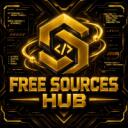 Discovery splash banner for Free Sources Hub Discord server