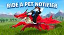 Discovery splash banner for Ride A Pet | Notifier Discord server
