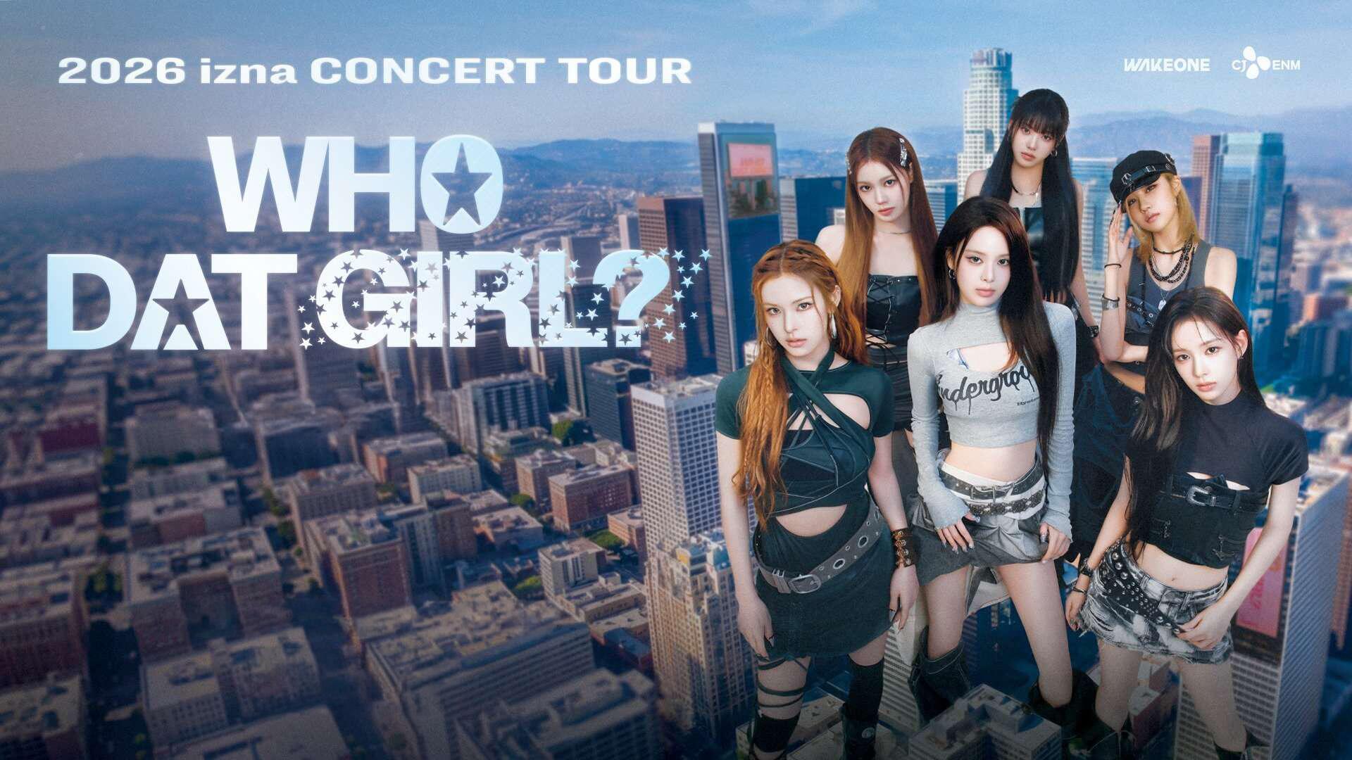 Discovery splash banner for izna (이즈나) | WHO DAT GIRL? | iznaya Discord server