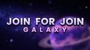 Discovery splash banner for JOIN FOR JOIN GALAXY | Grow Your server β’ Active β’ J4J β’ Self-promo β’ Advertise Discord server