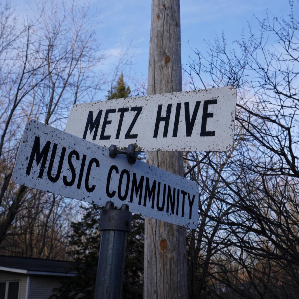 Discovery splash banner for Metz Hive: Music Community Discord server