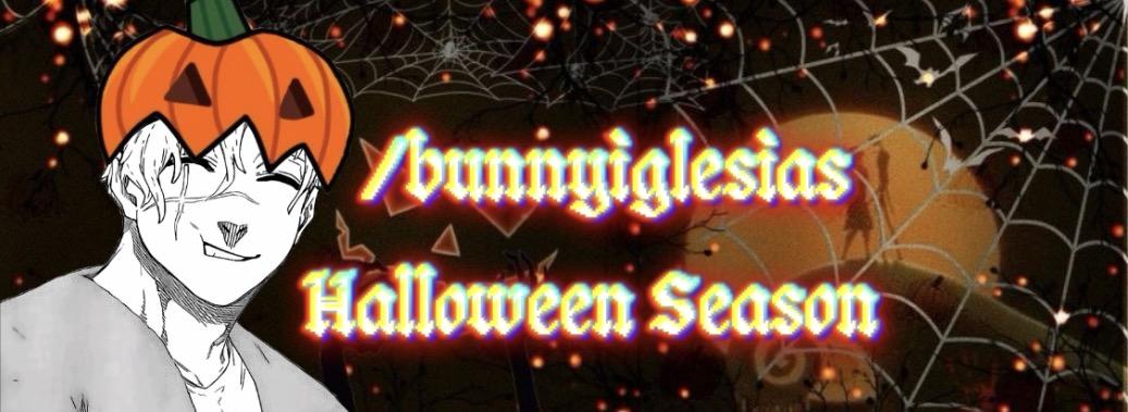 Discovery splash banner for ˖🎃 ݁˖ 🦇 ノbunnyiglesias ⌗ t𝐚𝖌 Discord server