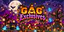 Discovery splash banner for GAG Exclusives Discord server