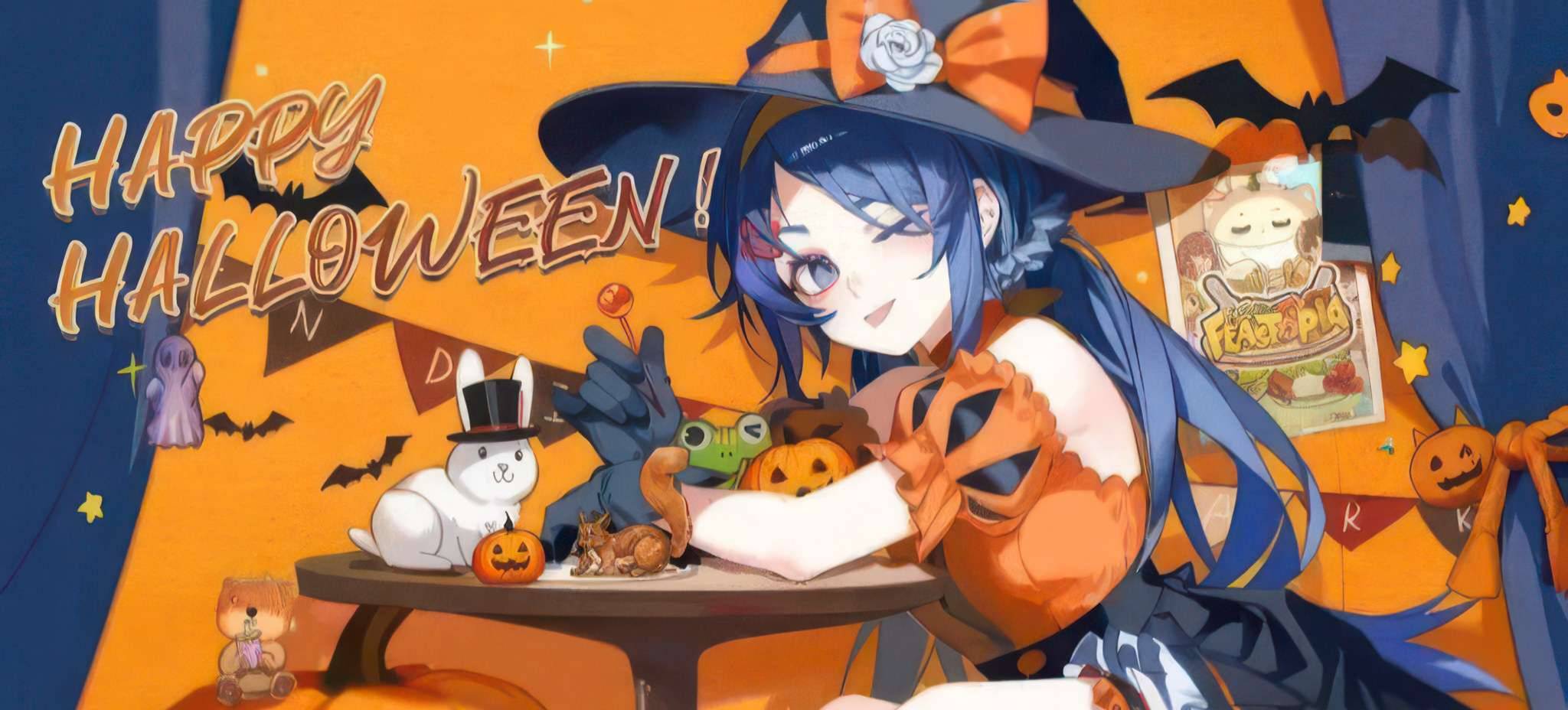 Discovery splash banner for 👻Fem heaven🎃 /fem Discord server