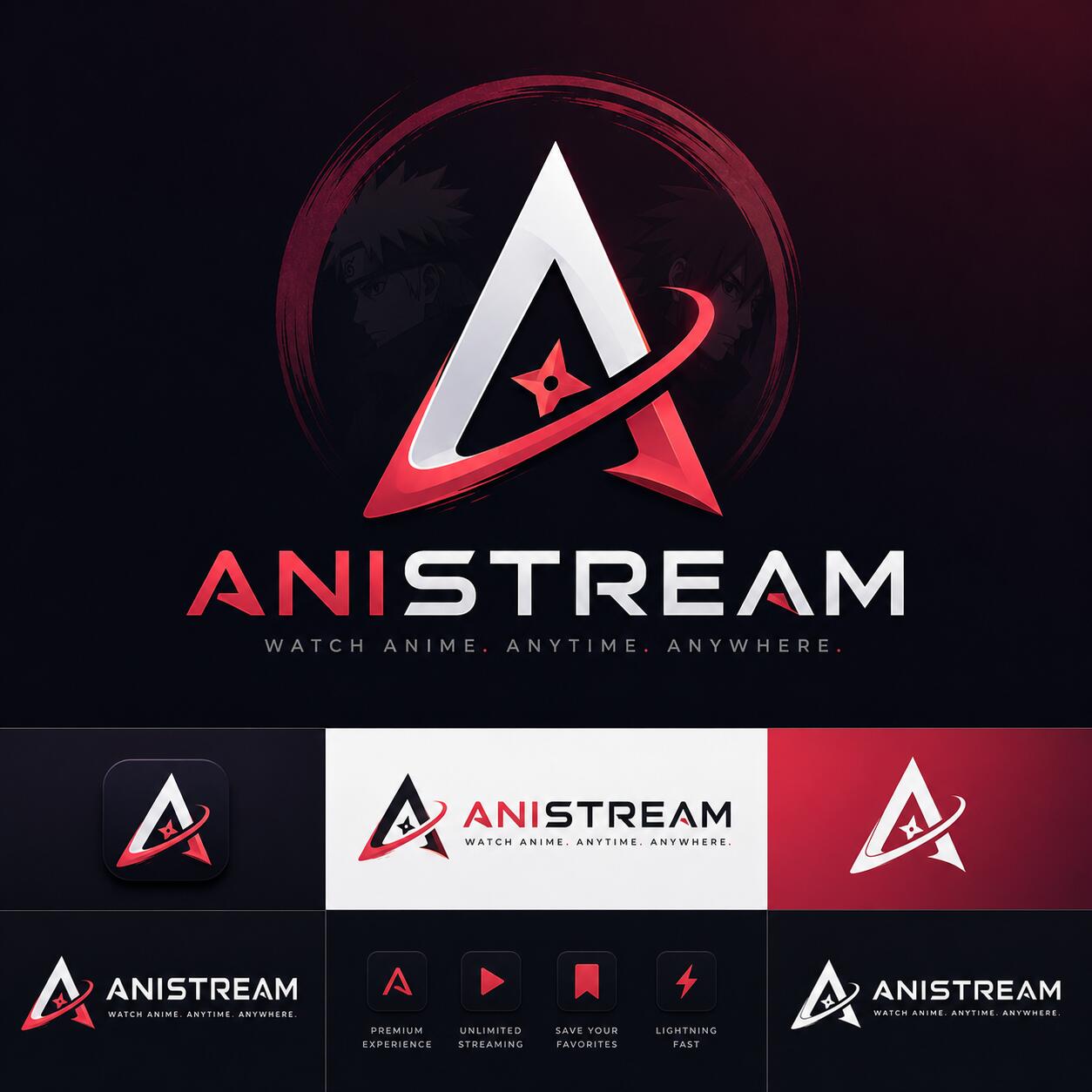 Discovery splash banner for Anistream Discord server