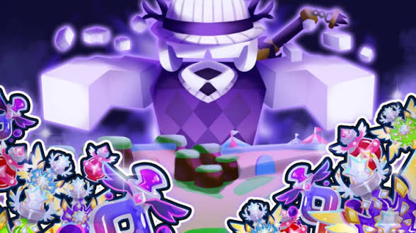 Discovery splash banner for BUBBLEGUM SIMULATOR | GIVEAWAYS • EVENTS • MORE Discord server