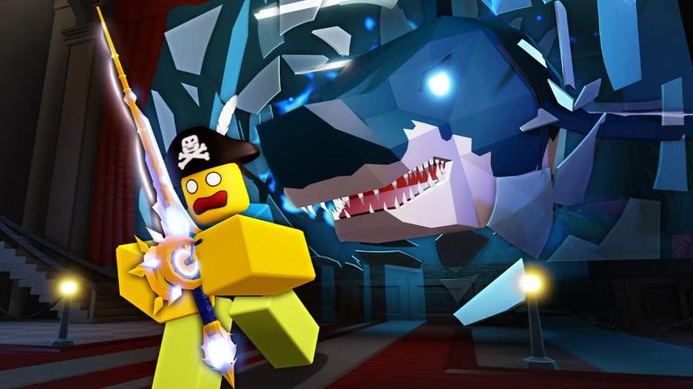 Discovery splash banner for Fisch Trading Server Discord server
