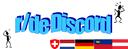 Discovery splash banner for /r/de Discord server
