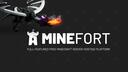 Discovery splash banner for Minefort Discord server