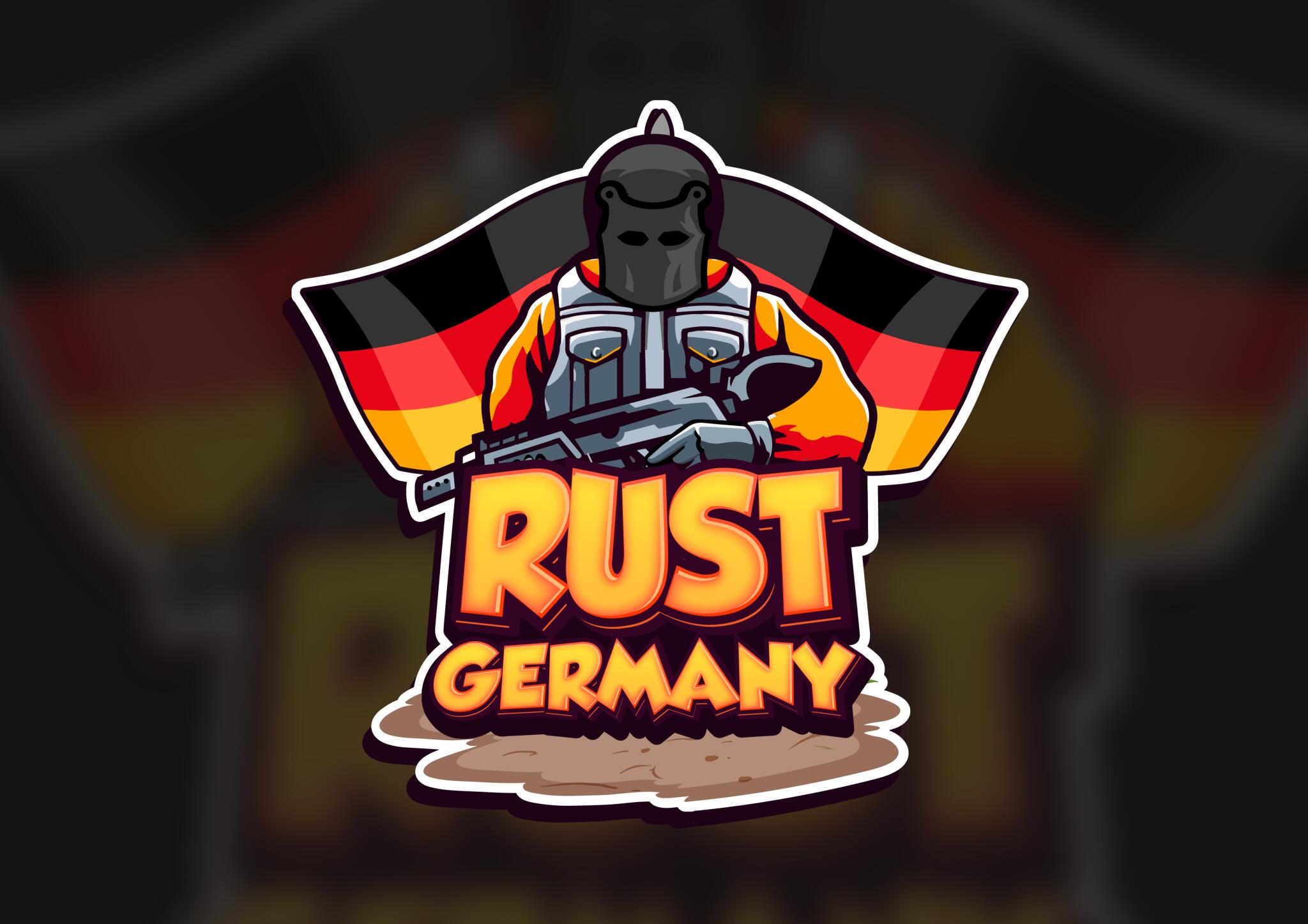 Discovery splash banner for Rust Germany Discord server