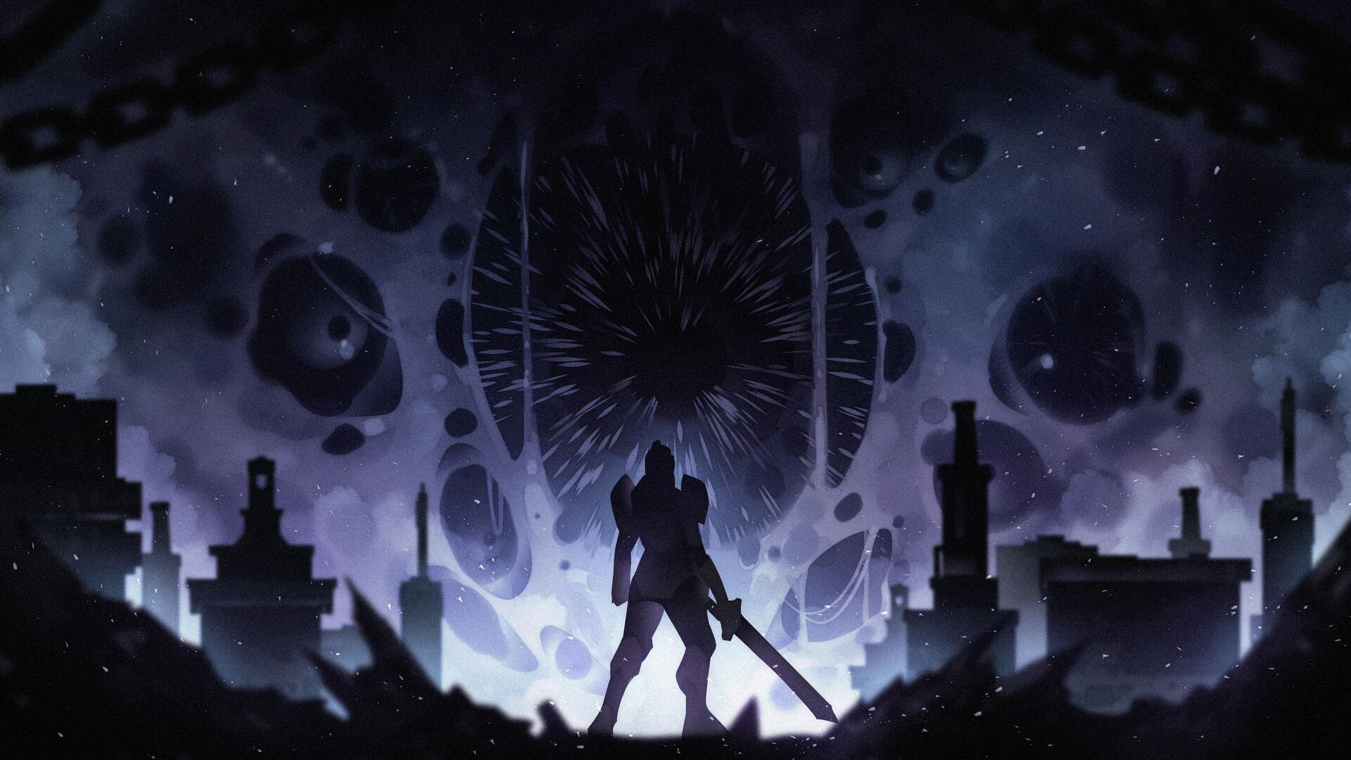 Discovery splash banner for Telos Realms | 1.6.0.7 | The Devouring Dark Discord server