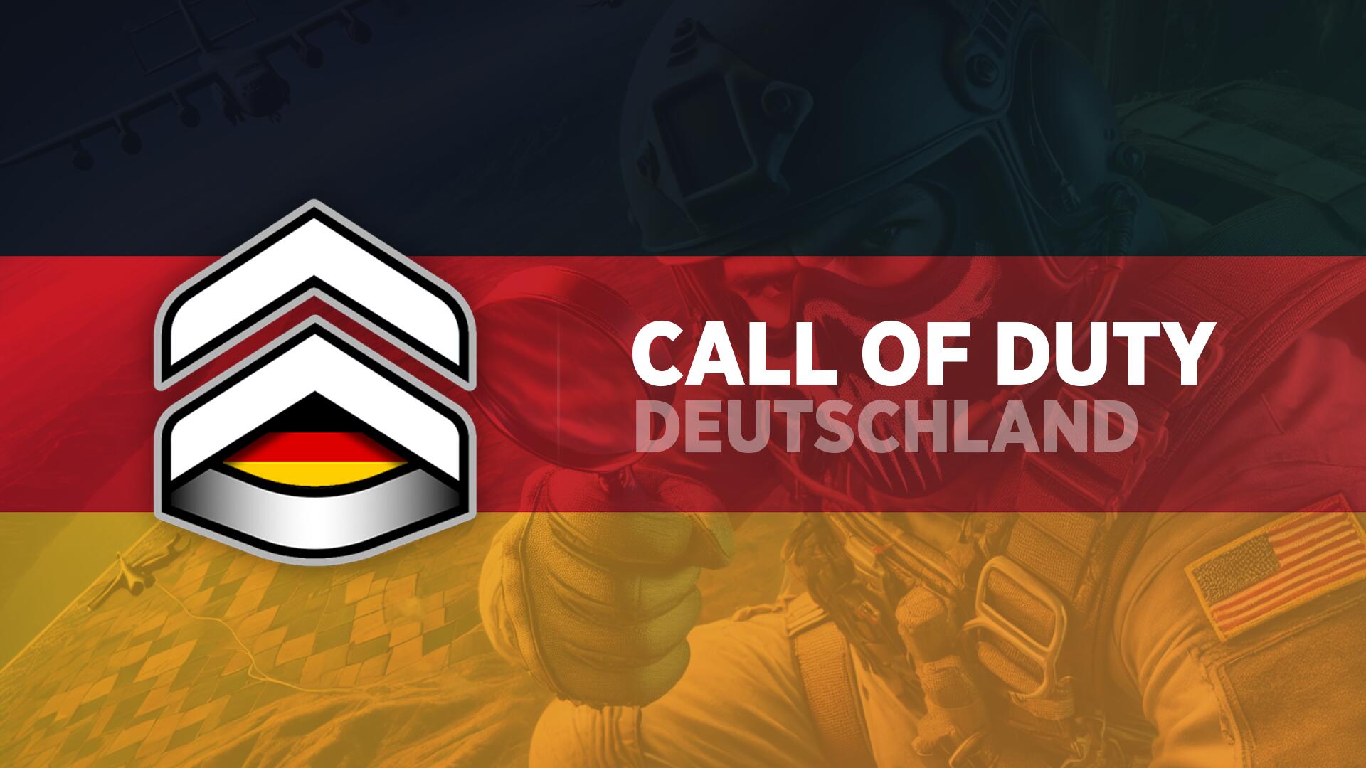 Discovery splash banner for ⭐ Call of Duty: Warzone & MW4 | Deutschland Discord server