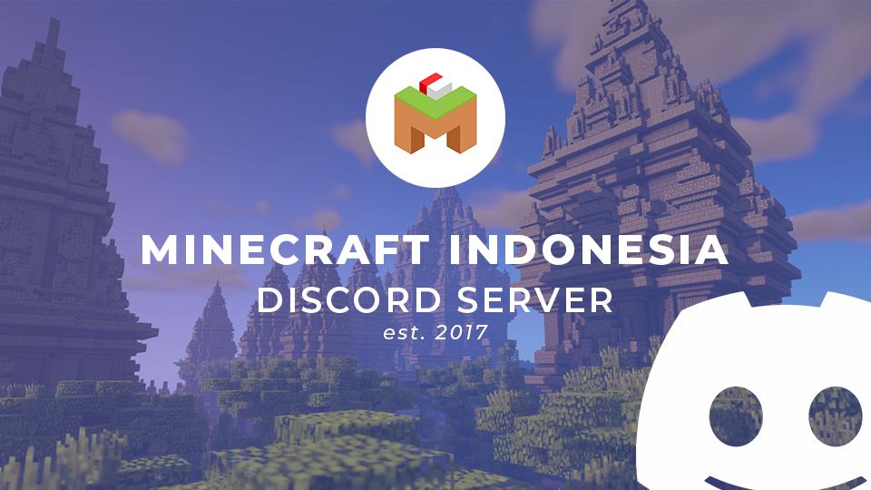 Discovery splash banner for MinecraftID 🇮🇩 - Komunitas Minecraft Indonesia Discord server