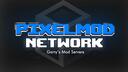 Discovery splash banner for PixelMod Network Discord server