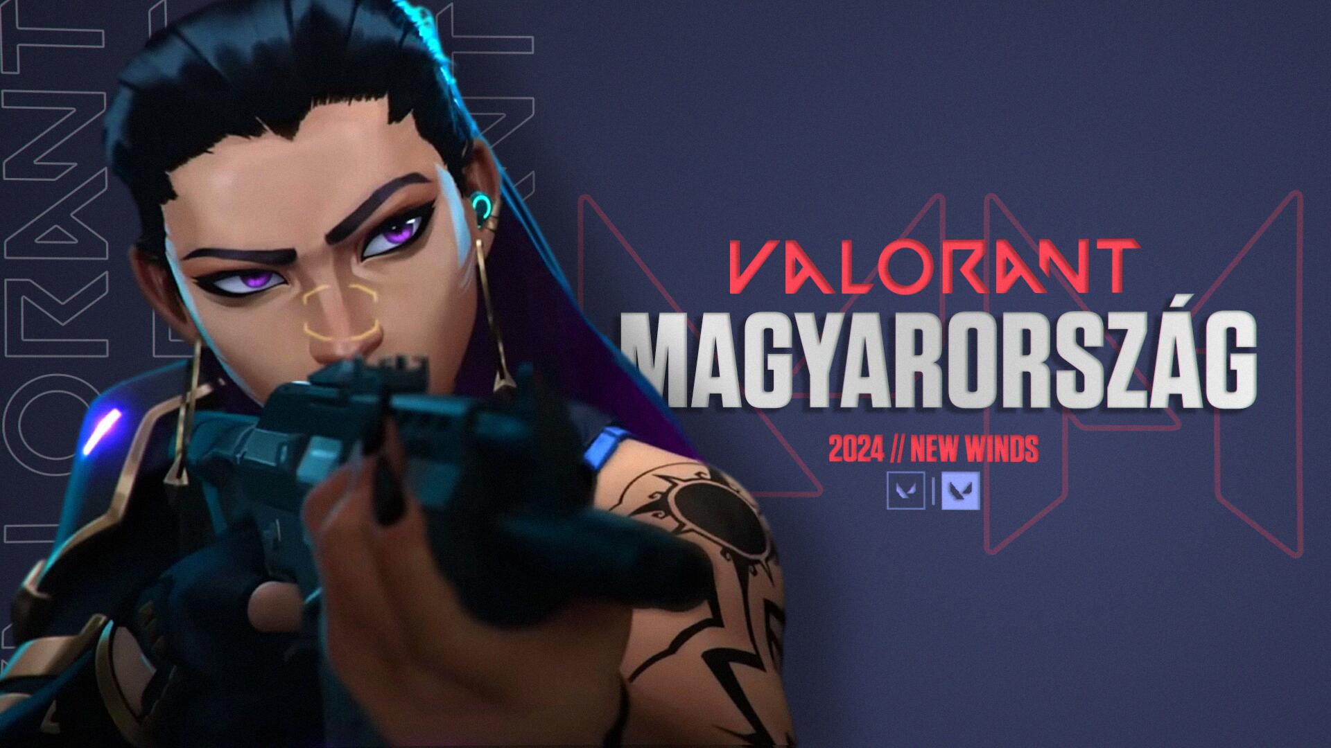 Discovery splash banner for Valorant Magyarország / Hungary Discord server