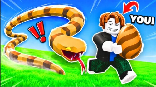 Discovery splash banner for Steal An Egg Official Discord server