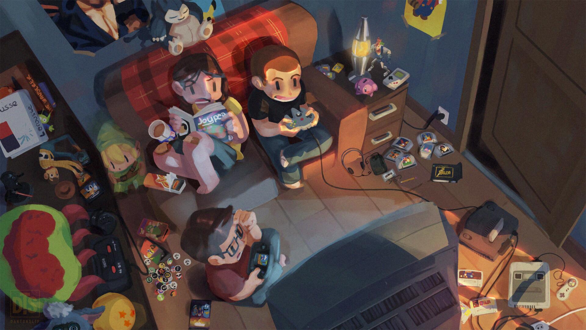 Discovery splash banner for Rétro Découverte Discord server