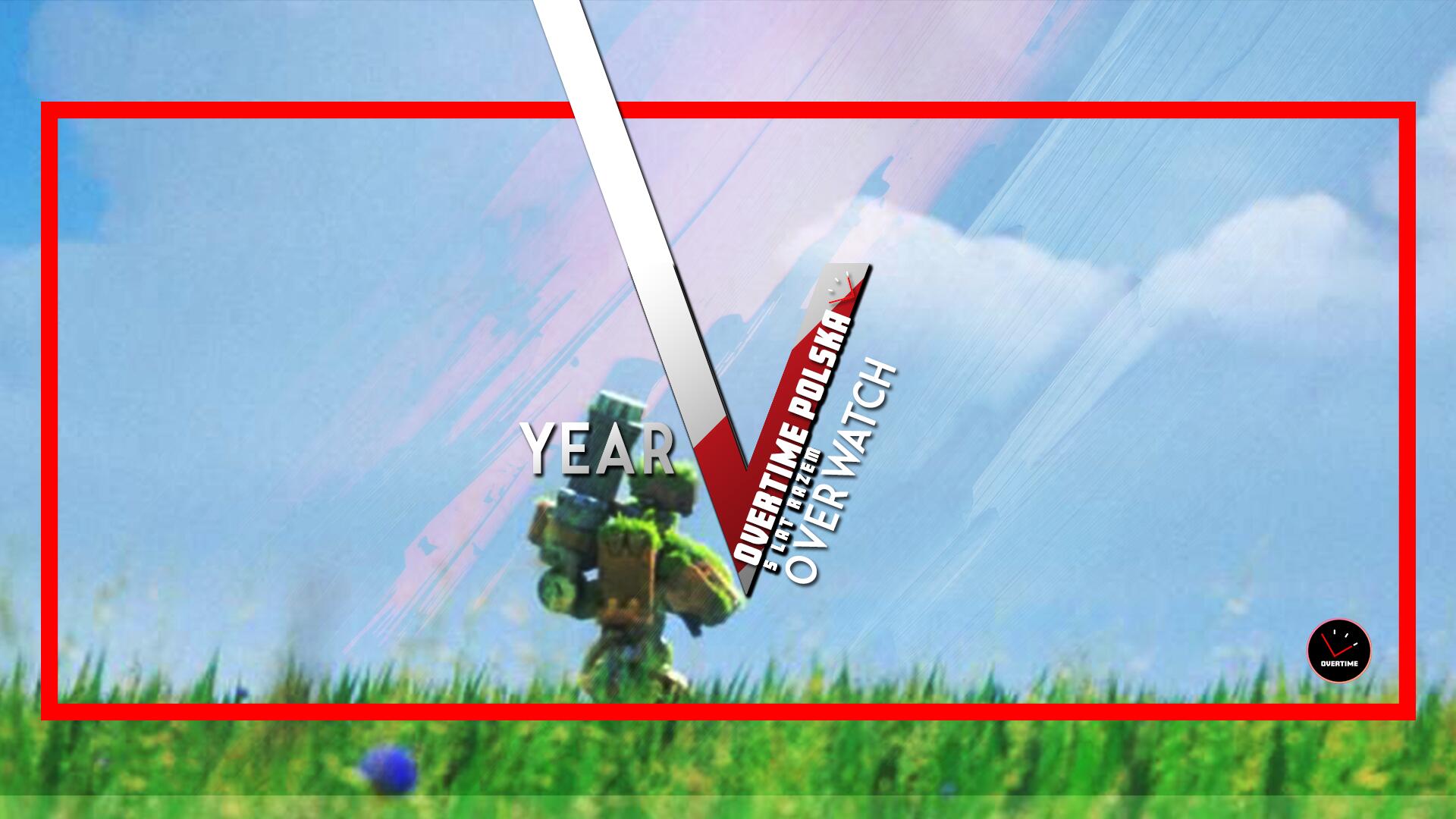 Discovery splash banner for Overwatch Polska - 馃晲Overtime Discord server