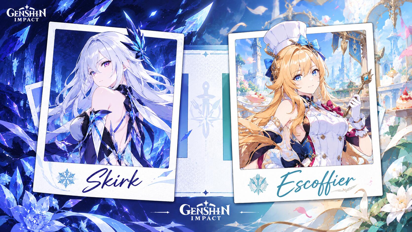 Discovery splash banner for Genshin Impact Indonesia Discord server
