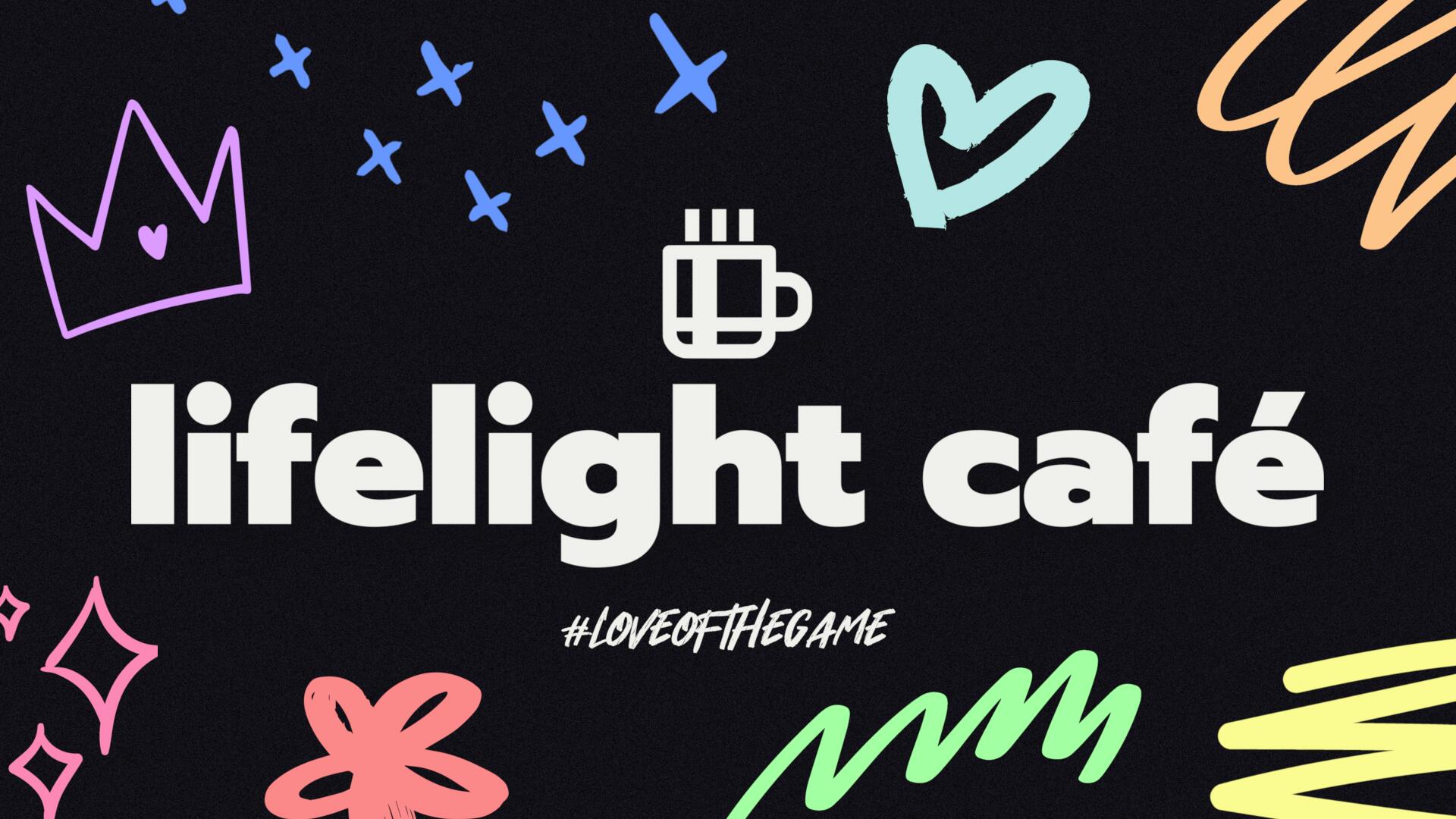 Discovery splash banner for Lifelight Café Discord server
