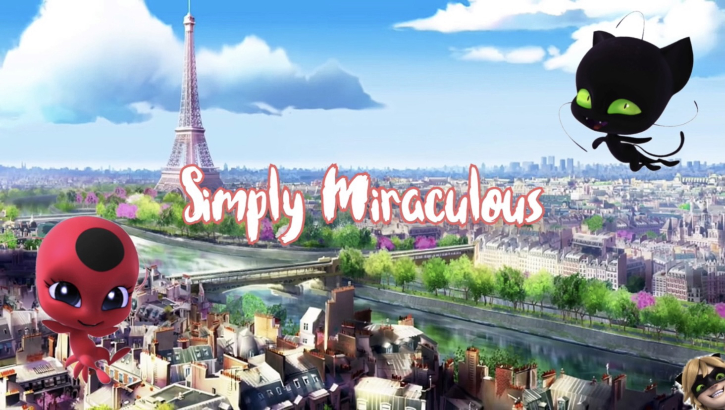 Discovery splash banner for Simply Miraculous Discord server