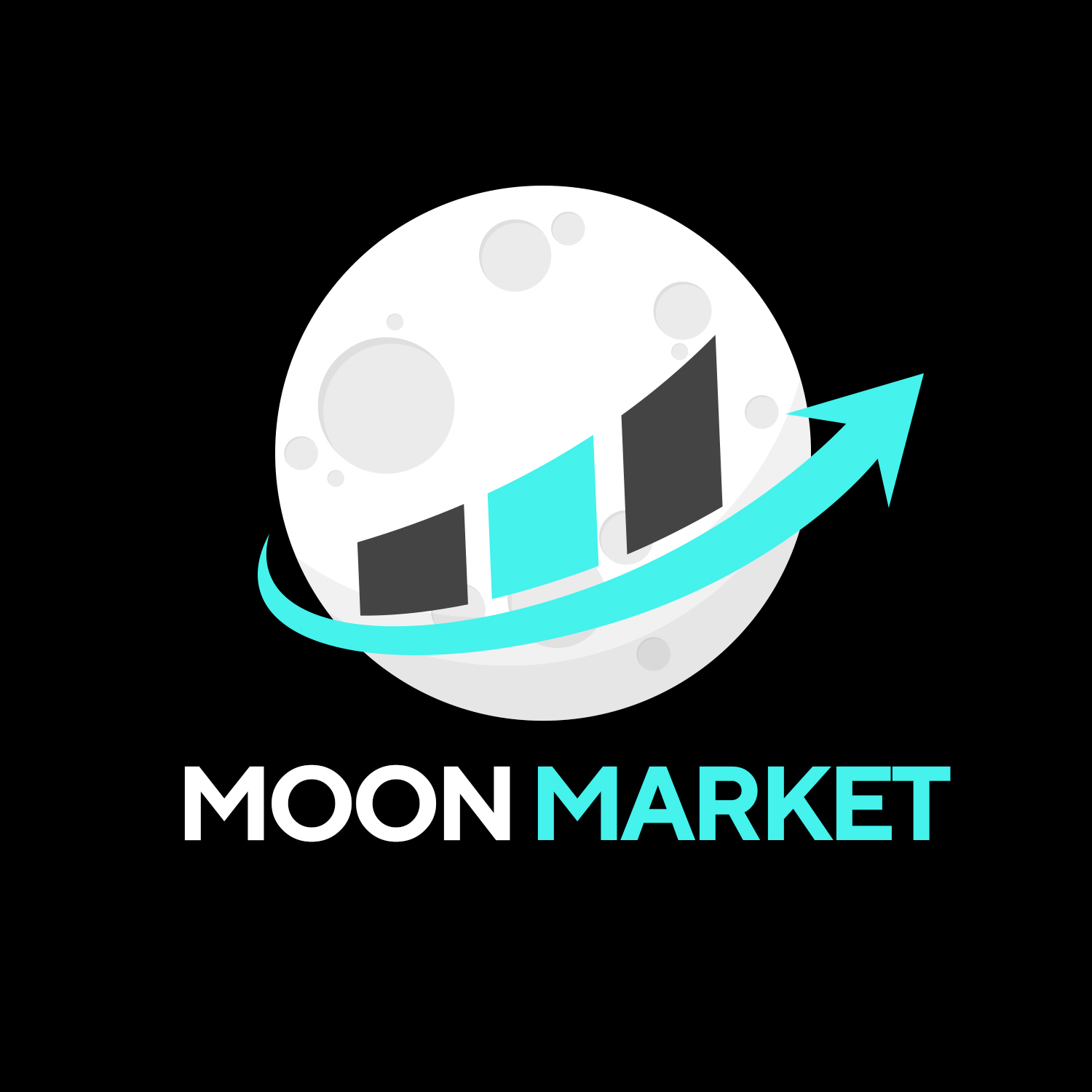 Discovery splash banner for Moon Market Discord server
