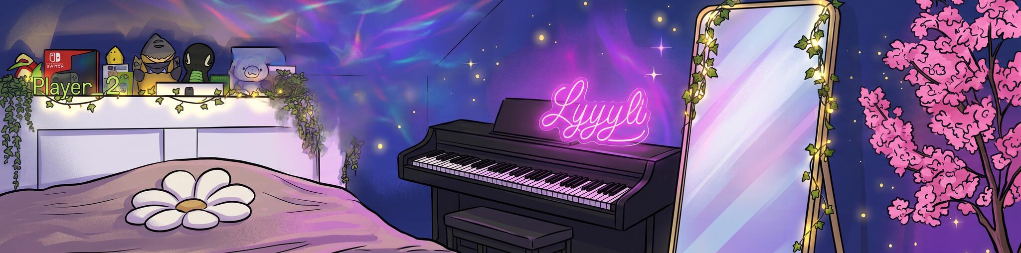 Discovery splash banner for Lyyyli Discord server