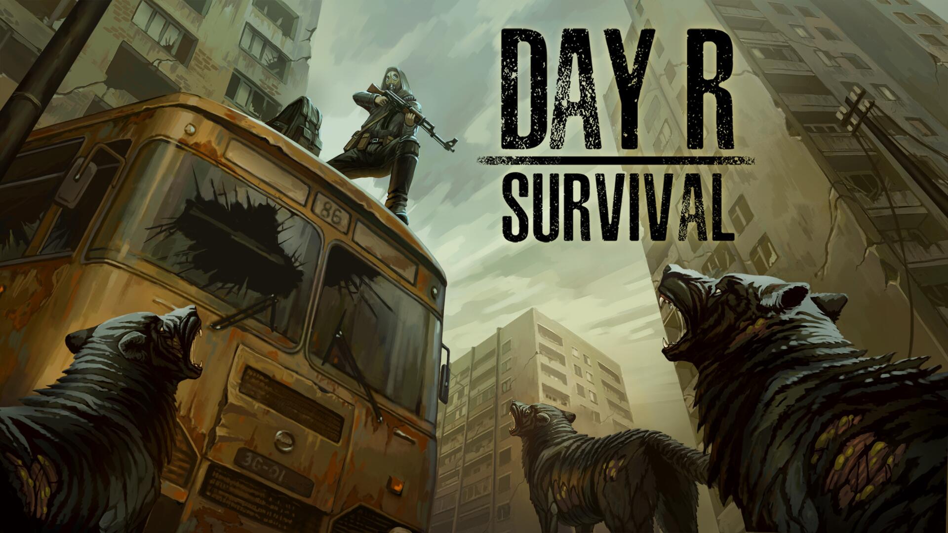 Discovery splash banner for Day R Survival Official Discord server