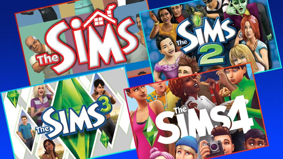 Discovery splash banner for Retro Sims Hub Discord server