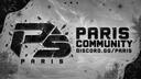 Discovery splash banner for Paris Community 🌠 . Discord server